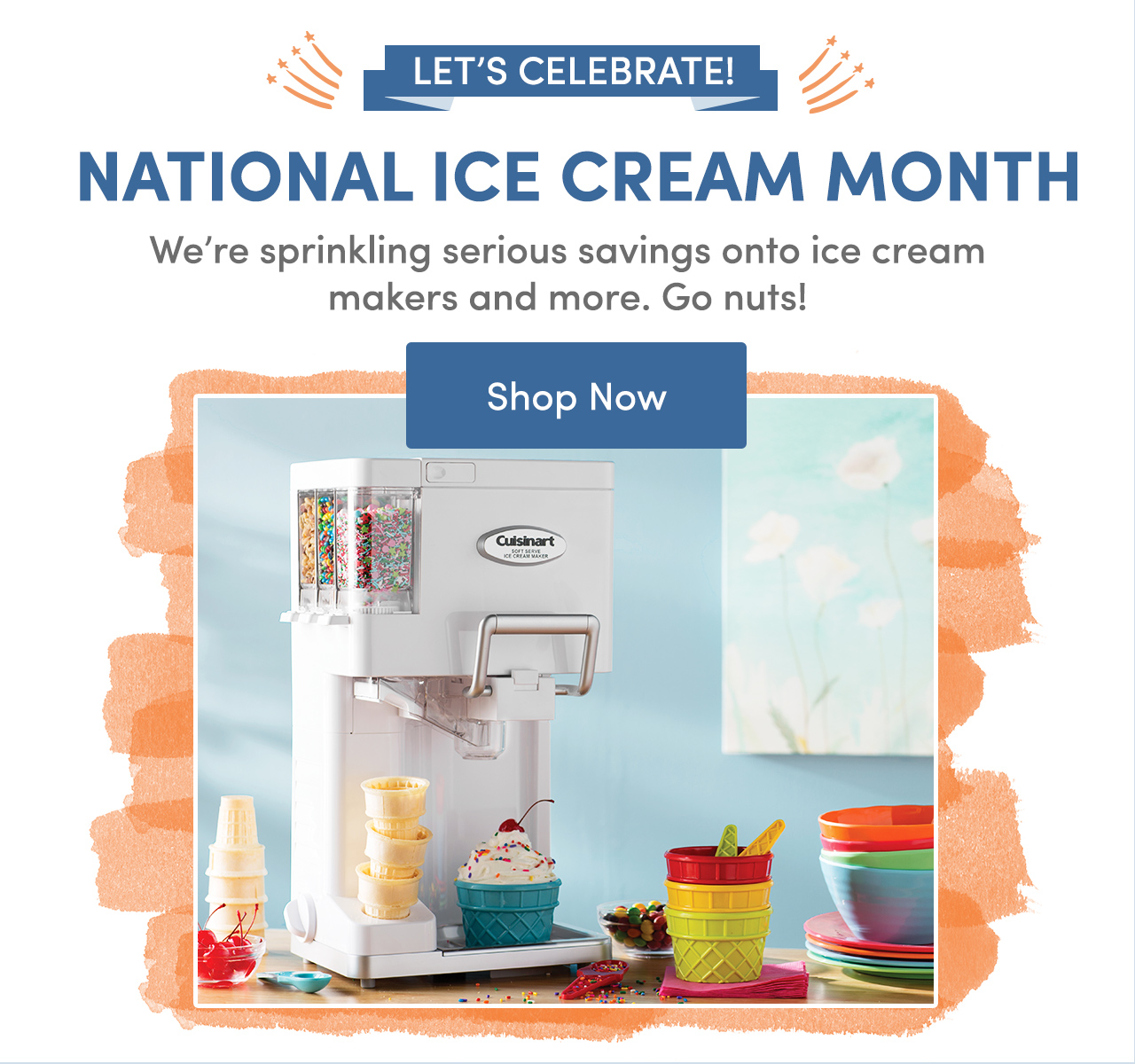 ice cream day ad